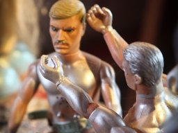 sculpture- 7 barbies party 4